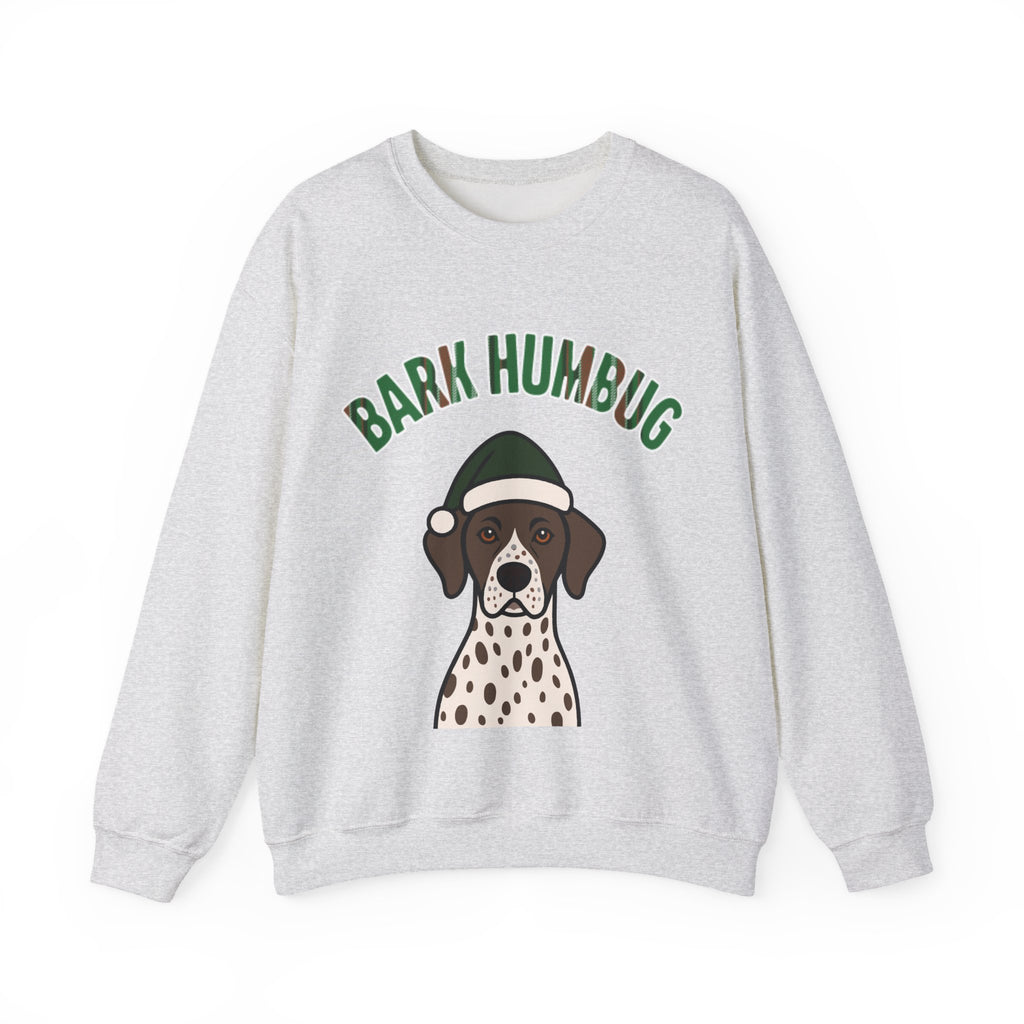 Bark Humbug German Short Hair Pointer Christmas Sweatshirt