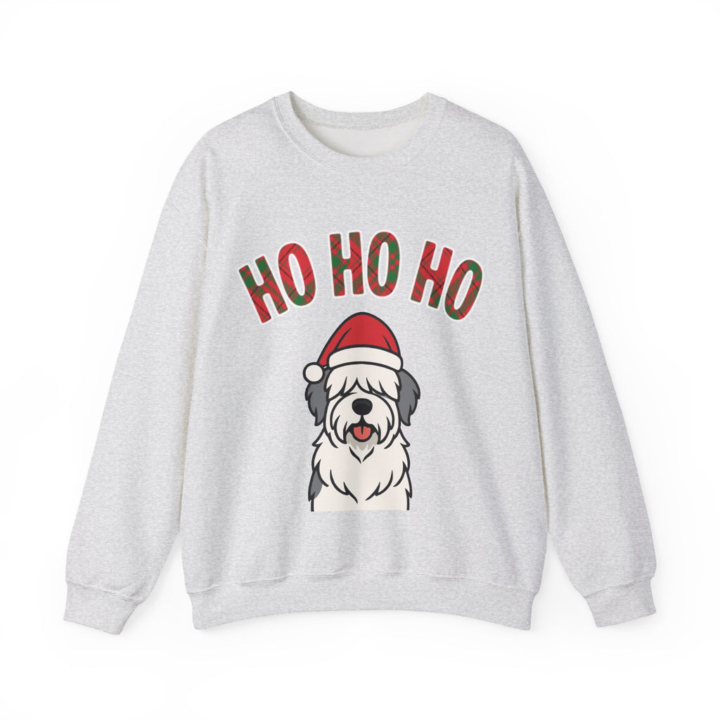Ho Ho Ho Sheep Dog Christmas Sweatshirt
