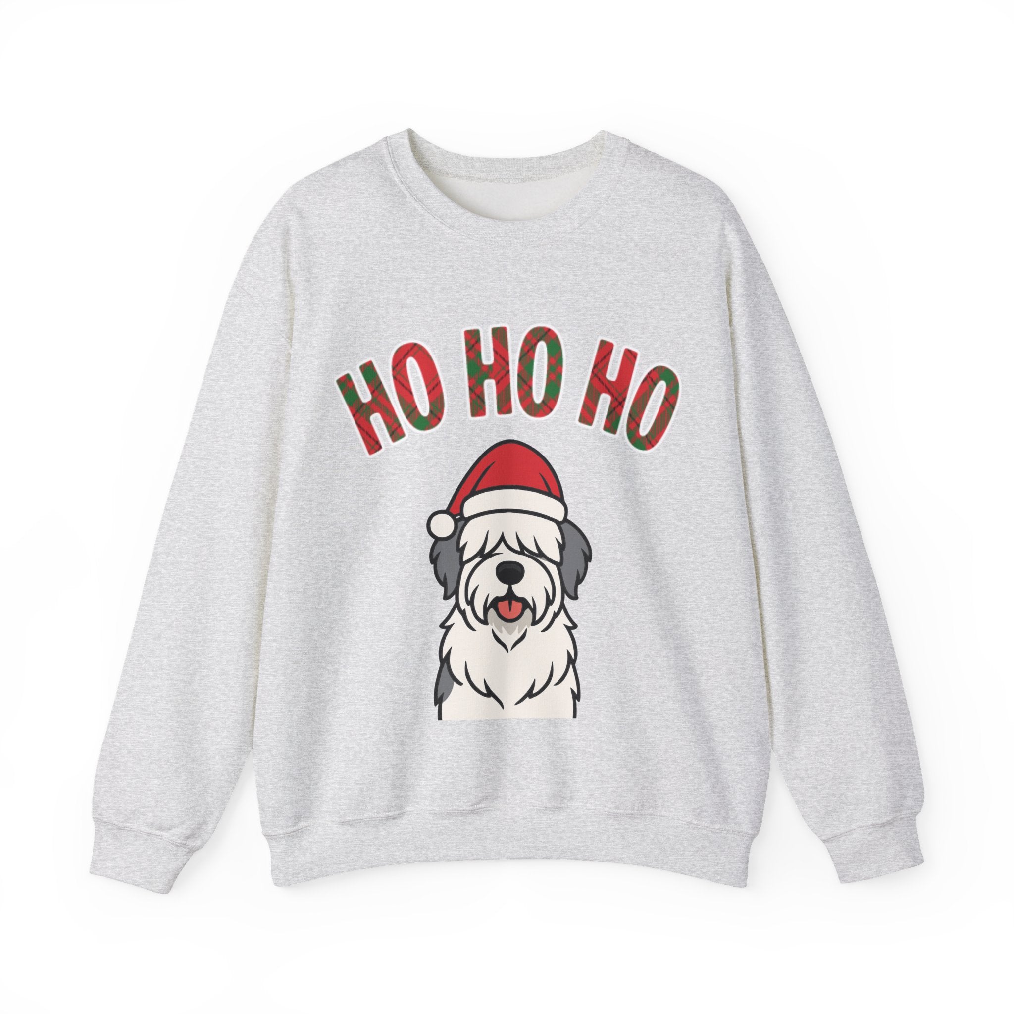 Ho Ho Ho Sheep Dog Christmas Sweatshirt
