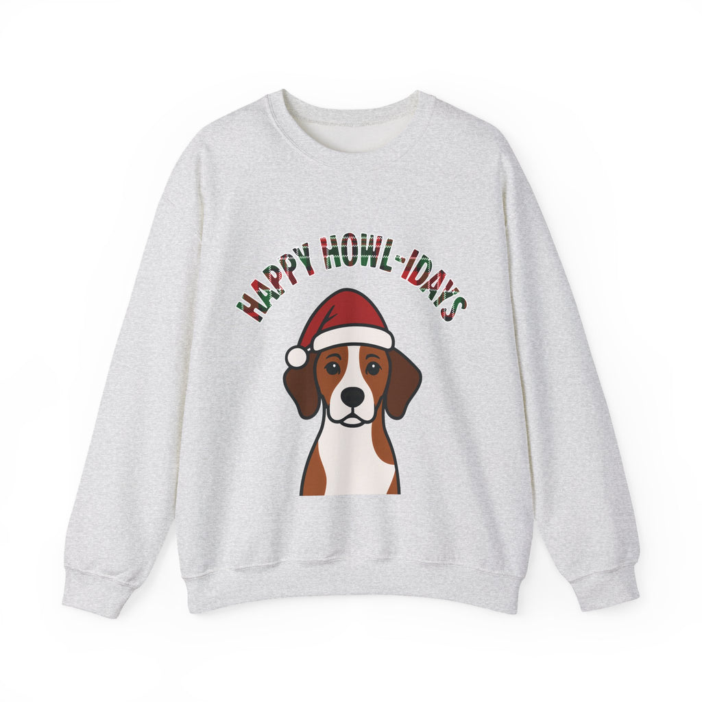 Happy Howl-idays Fox Hound Christmas Sweatshirt