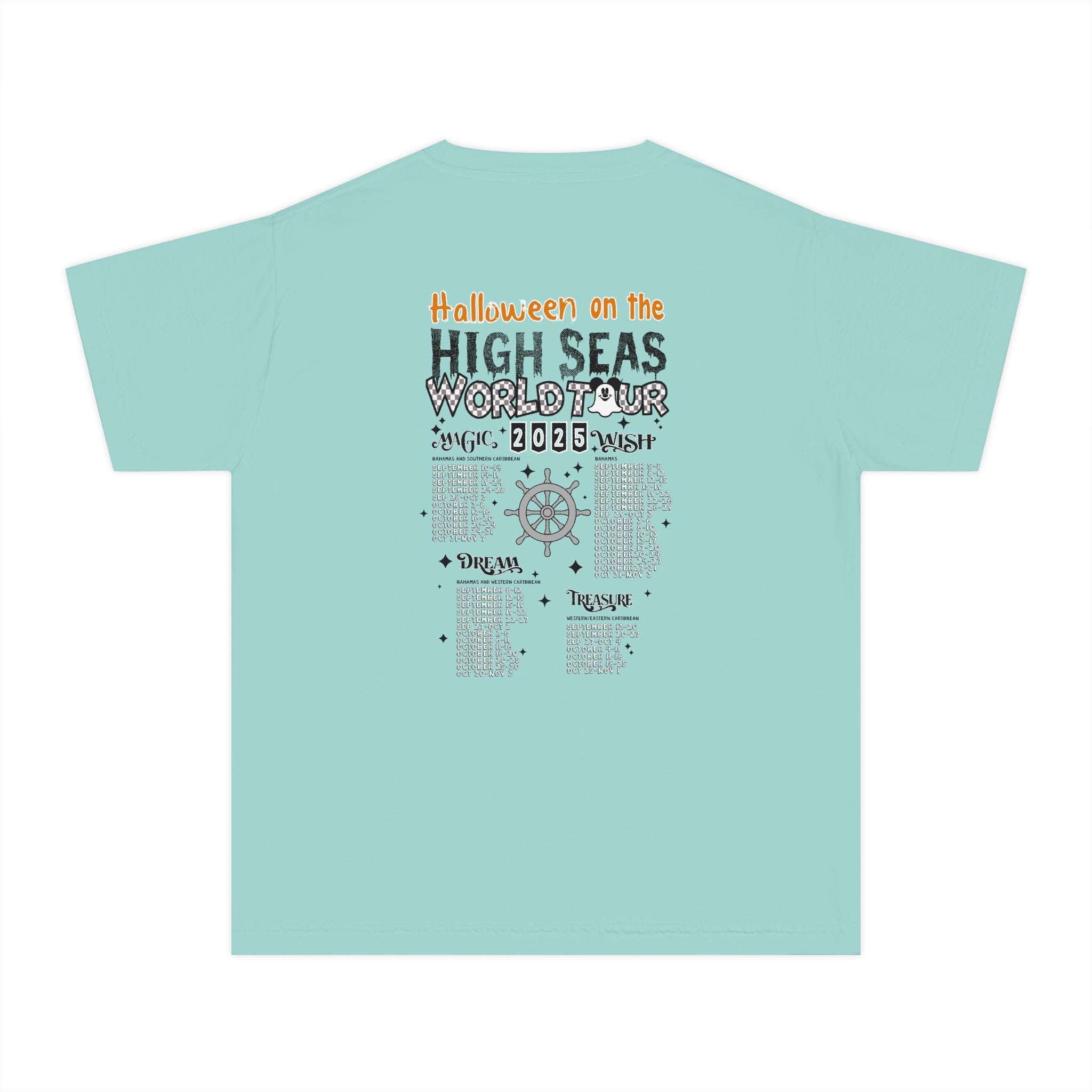 YOUTH Halloween on the High Seas World Tour Tee 2025
