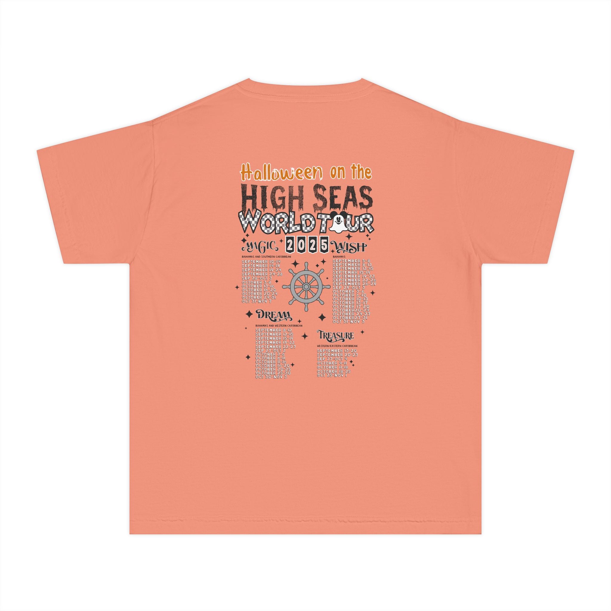 YOUTH Halloween on the High Seas World Tour Tee 2025