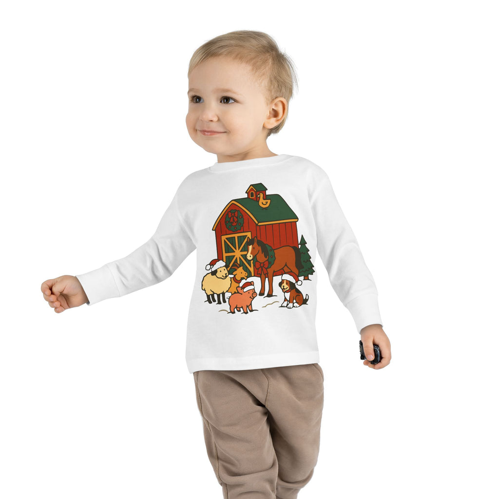 BABY Farm Friends Barn Holiday Shirt