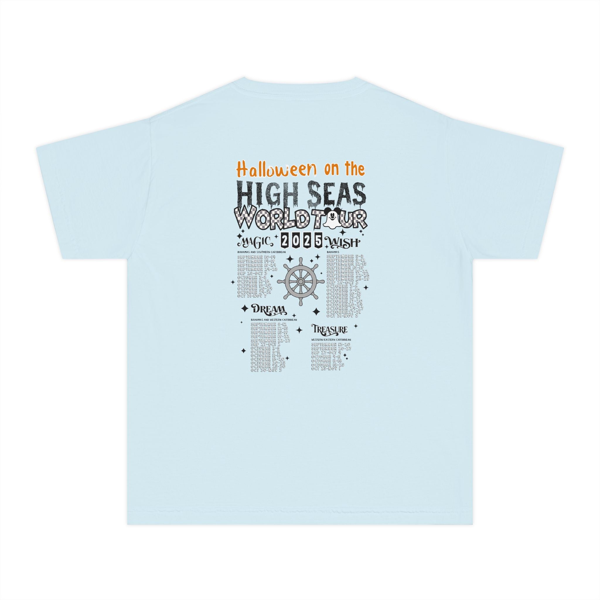 YOUTH Halloween on the High Seas World Tour Tee 2025