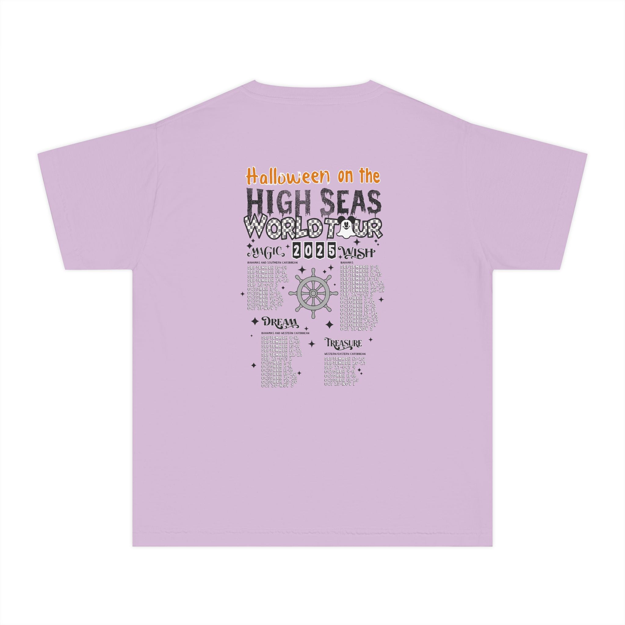 YOUTH Halloween on the High Seas World Tour Tee 2025