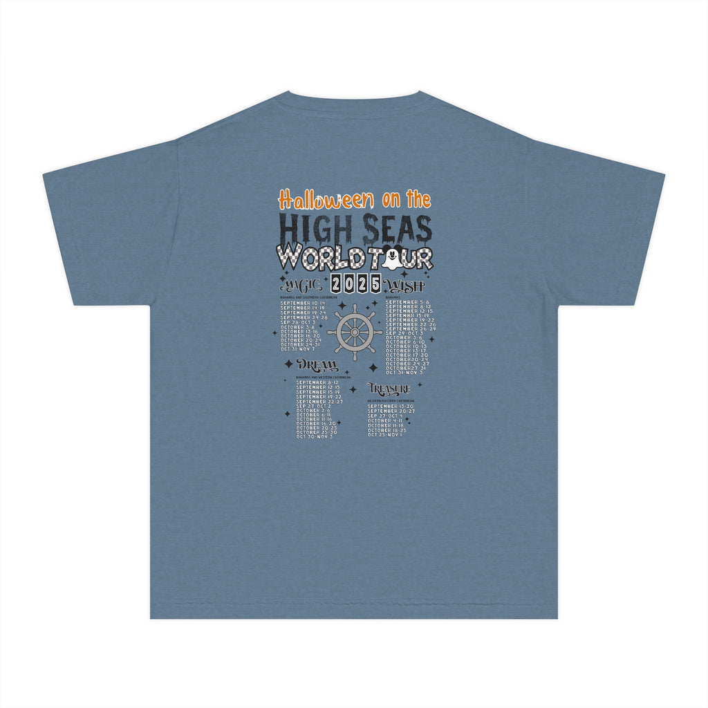 YOUTH Halloween on the High Seas World Tour Tee 2025
