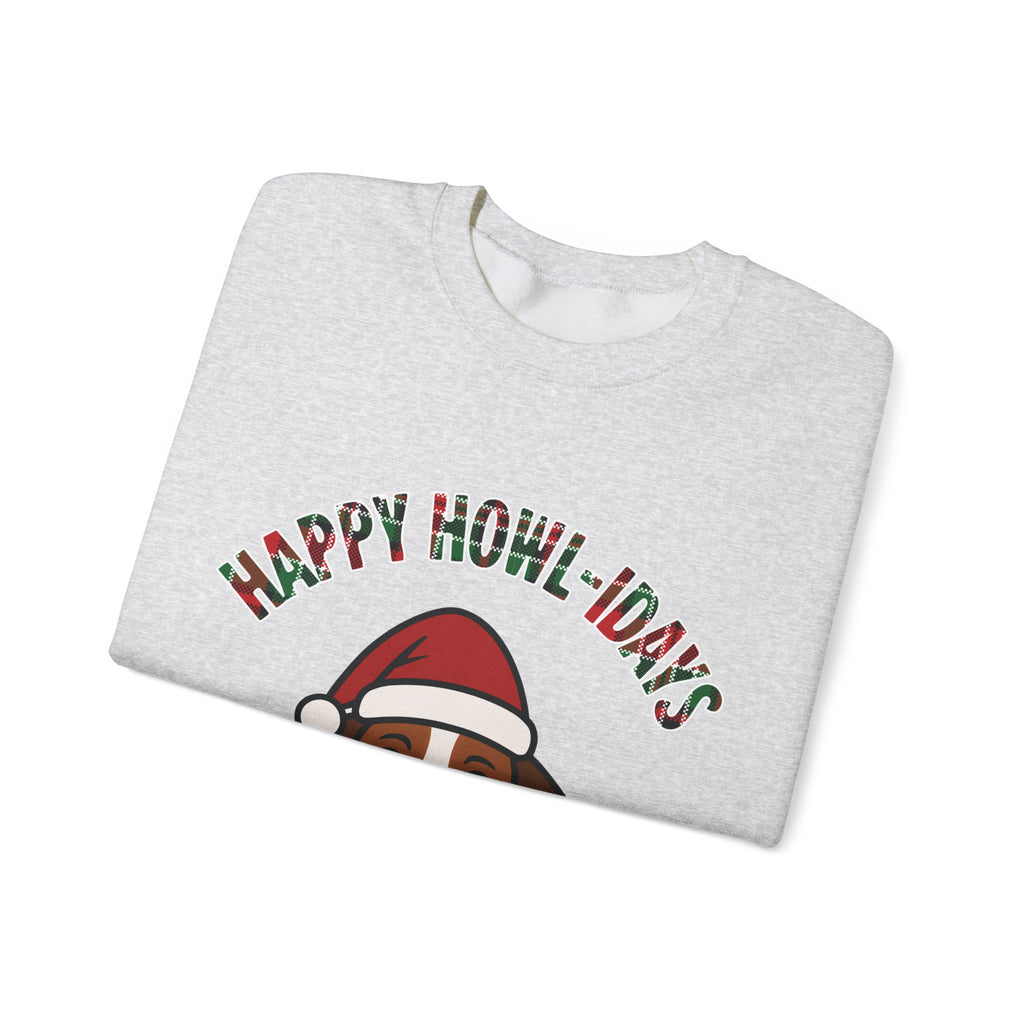 Happy Howl-idays Fox Hound Christmas Sweatshirt