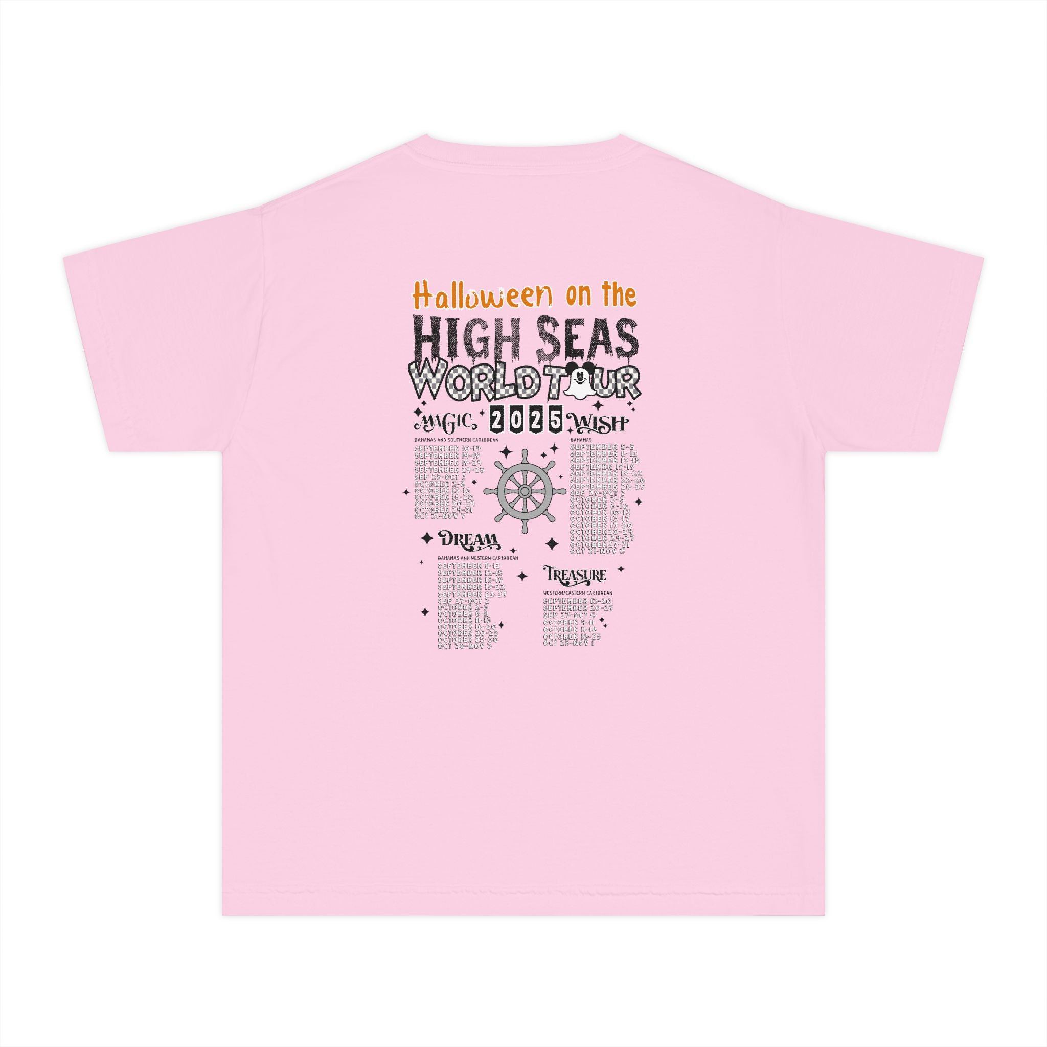 YOUTH Halloween on the High Seas World Tour Tee 2025