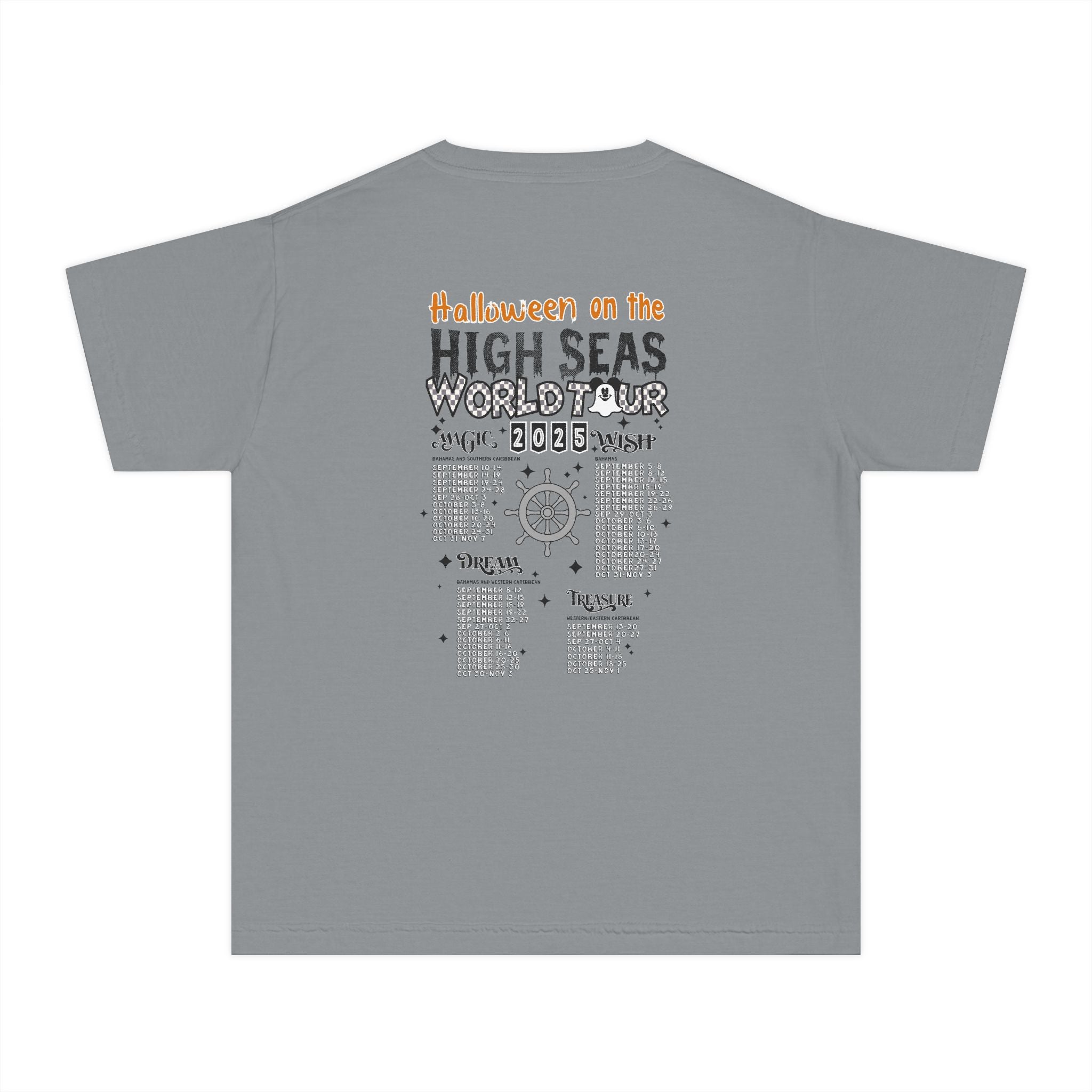 YOUTH Halloween on the High Seas World Tour Tee 2025
