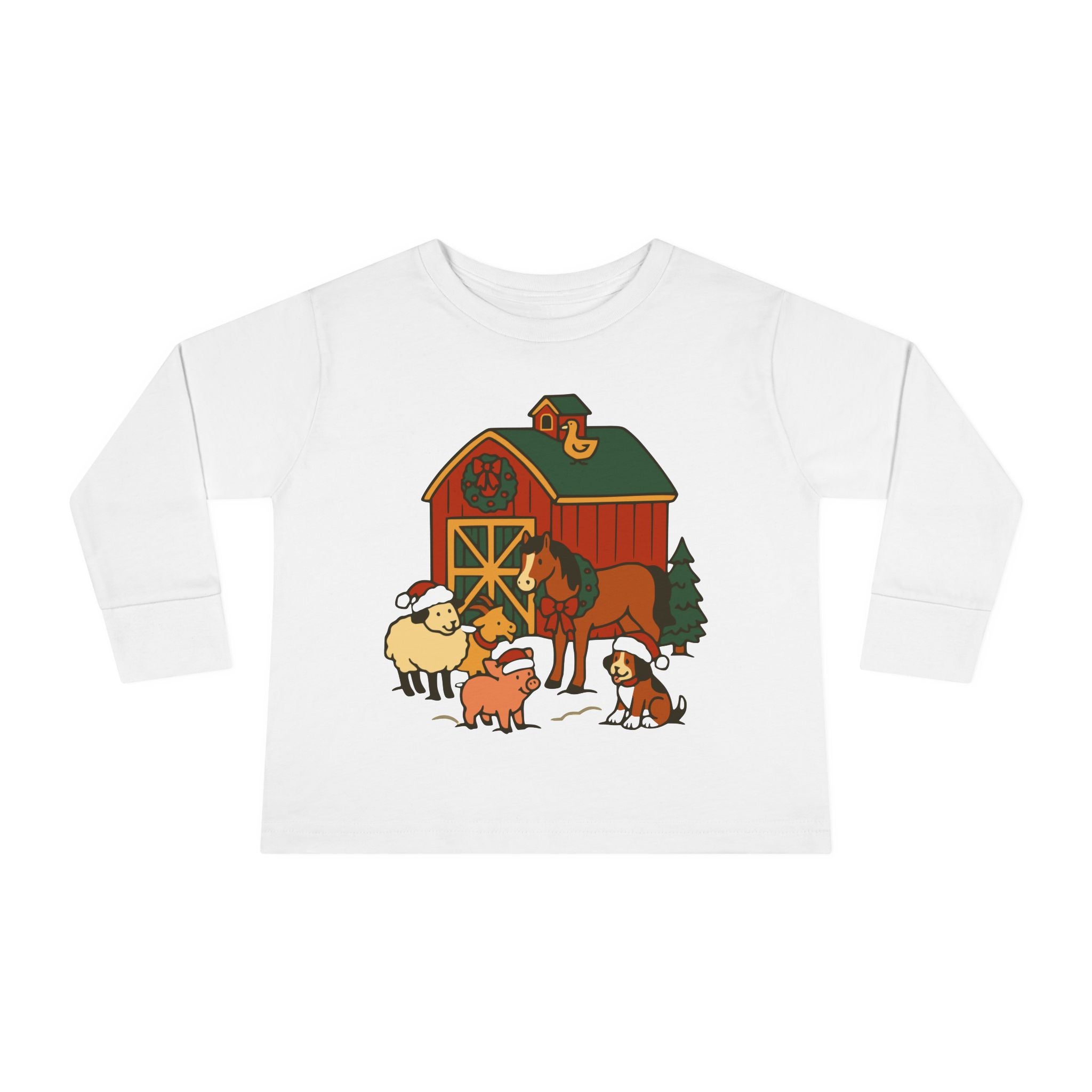 BABY Farm Friends Barn Holiday Shirt