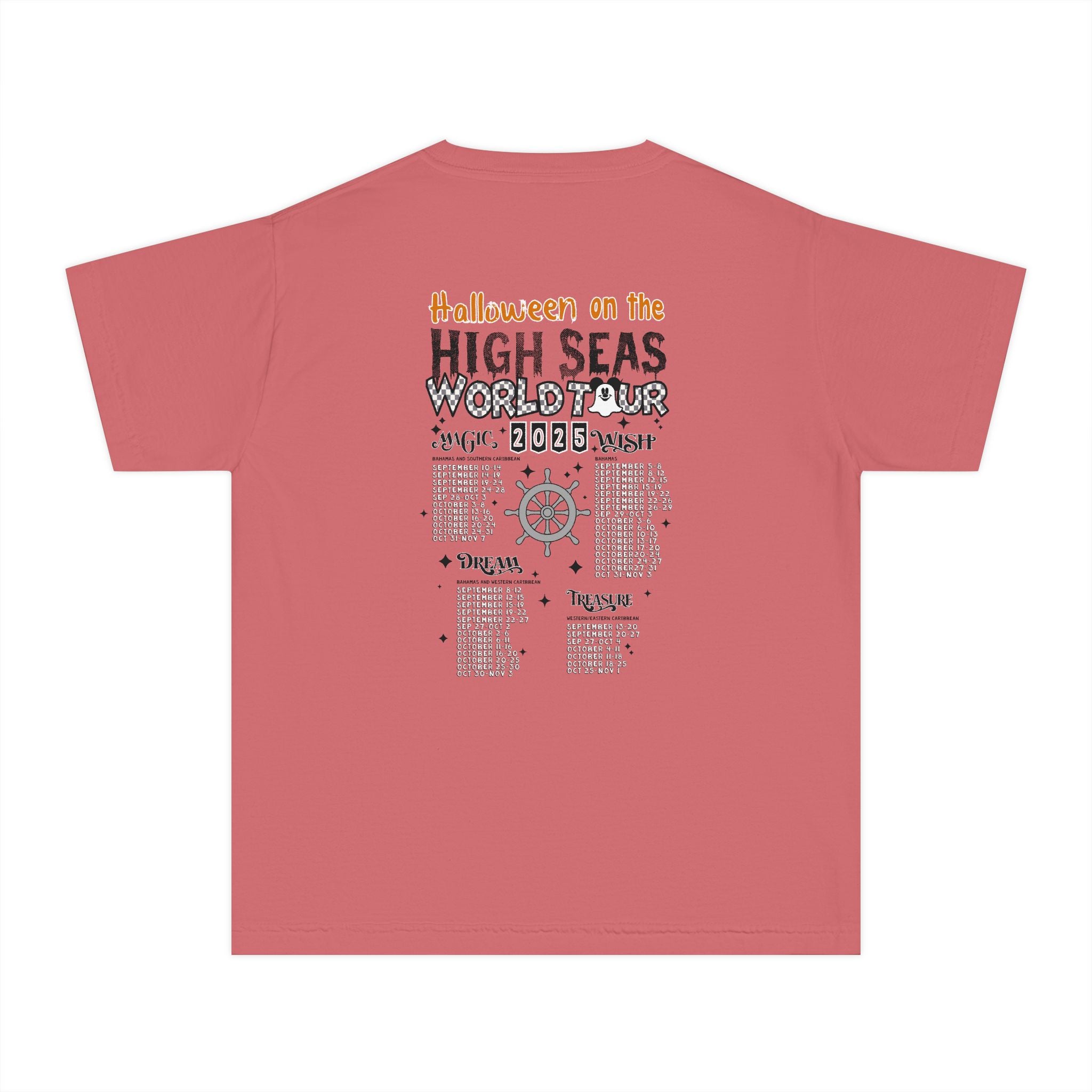 YOUTH Halloween on the High Seas World Tour Tee 2025
