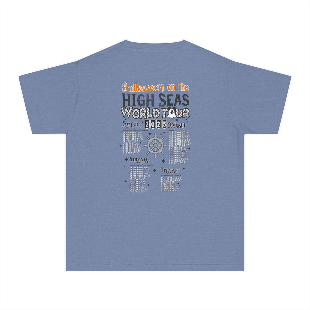 YOUTH Halloween on the High Seas World Tour Tee 2025