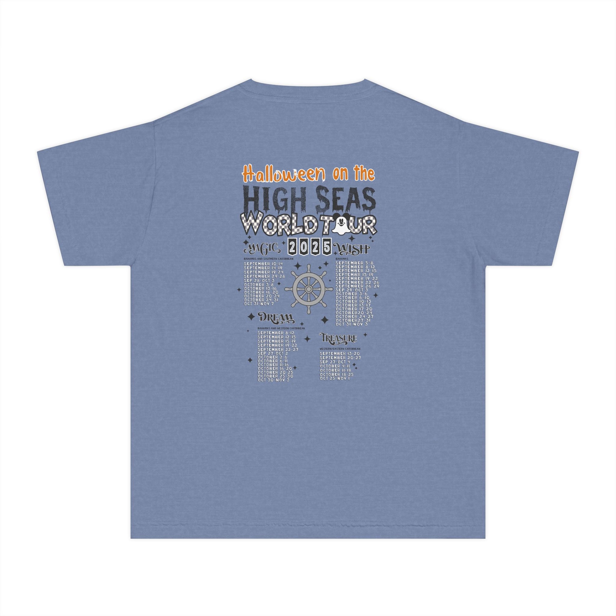 YOUTH Halloween on the High Seas World Tour Tee 2025