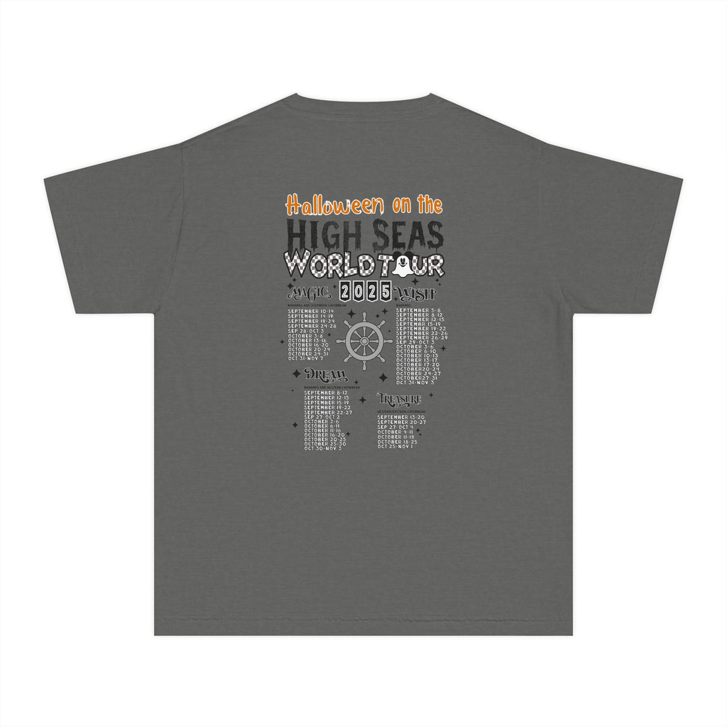 YOUTH Halloween on the High Seas World Tour Tee 2025